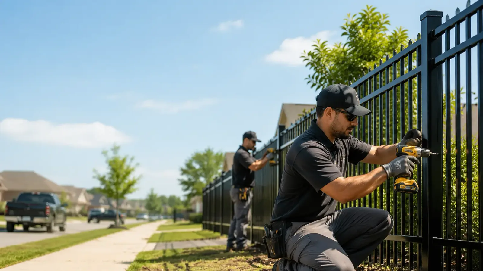 Metal Fence Installation in Burgin, KY